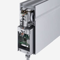 ComfortDrive track drive system with smart bus technology